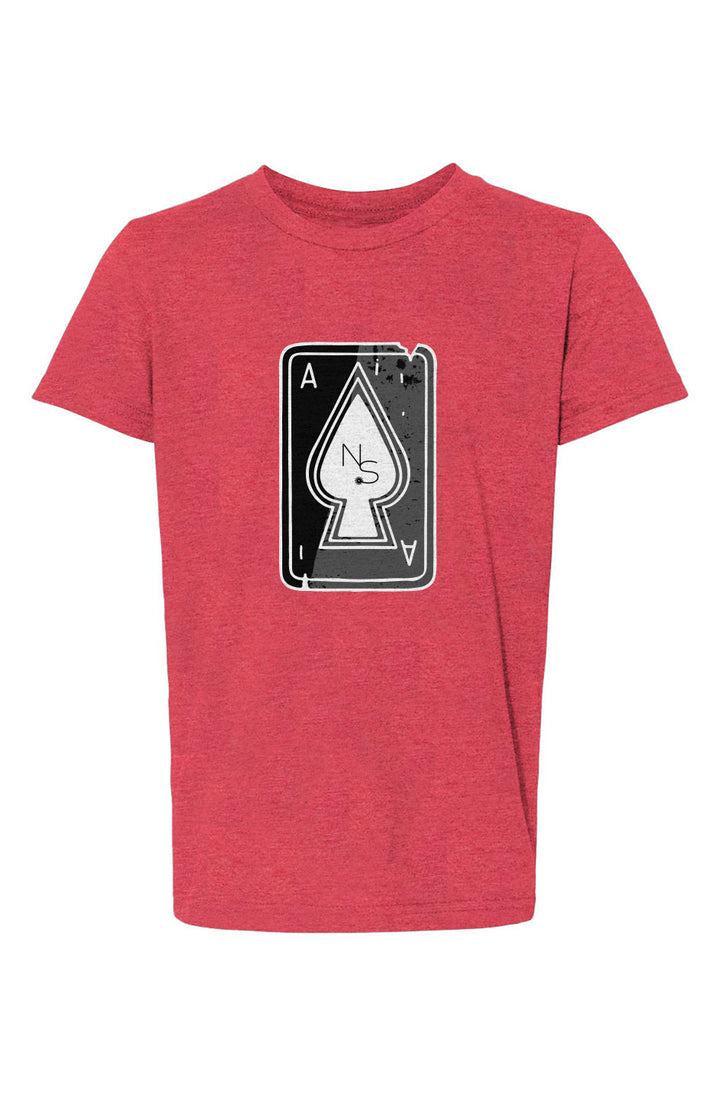 Spaded Aces Girls Jersey Tee