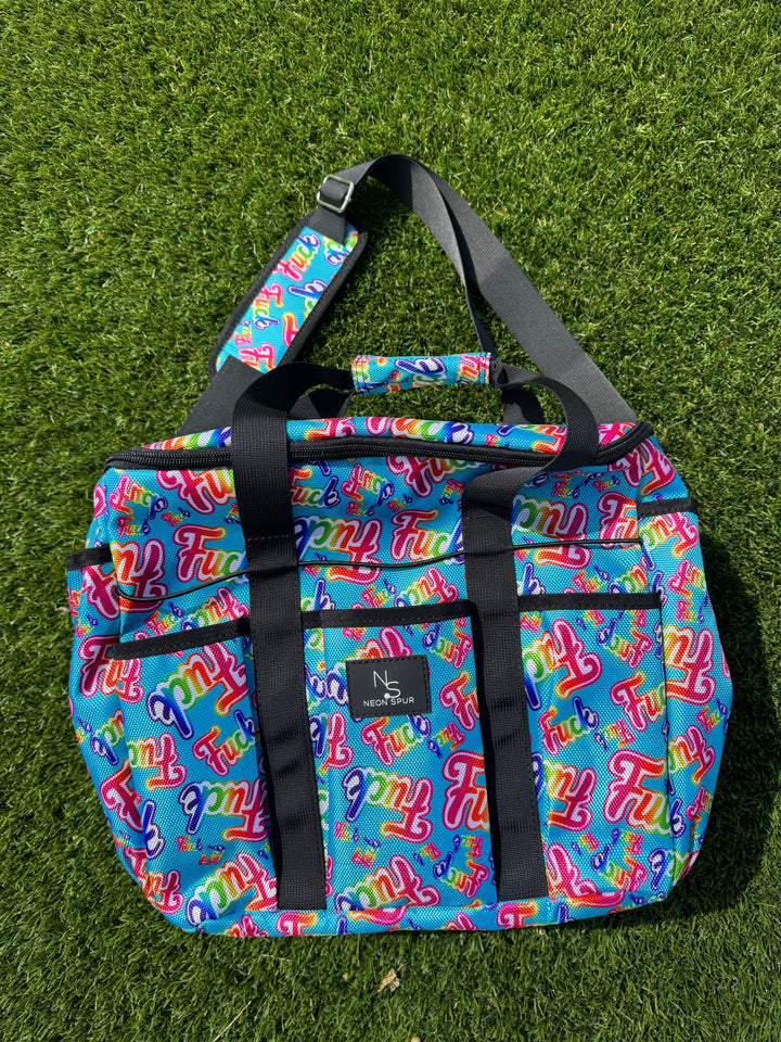 Fook Premium Grooming & Med Bag Neon Spur