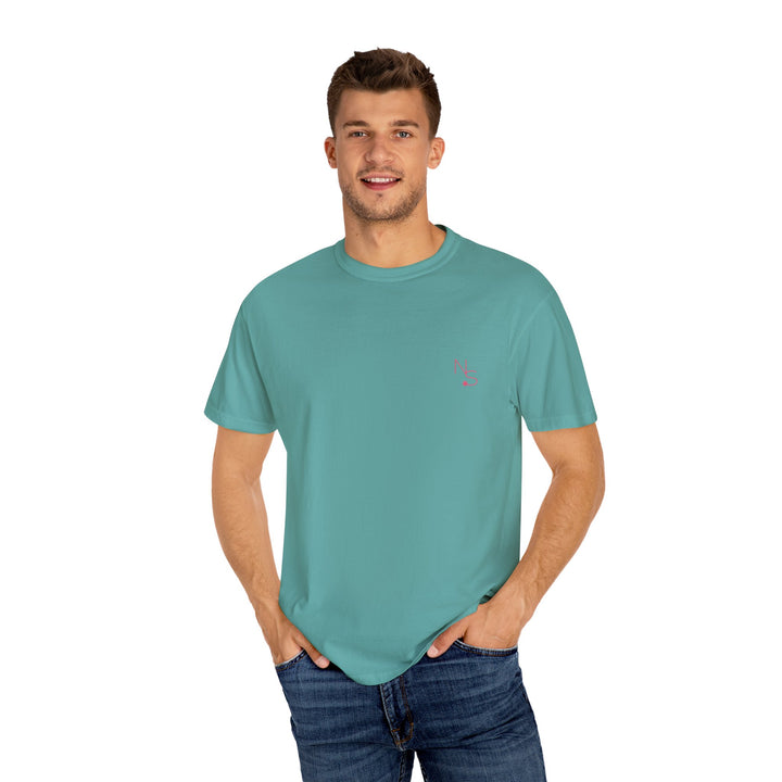 Neon Spur Logo Garment-Dyed T-shirt