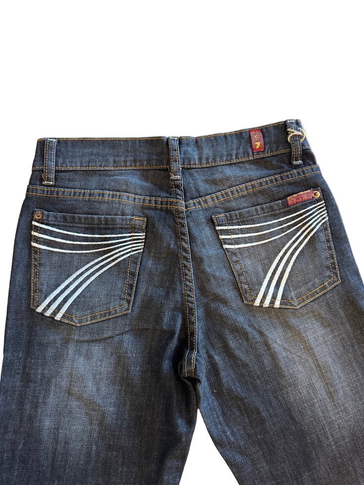 7 For All Mankind Dojo Jeans -Blackwash