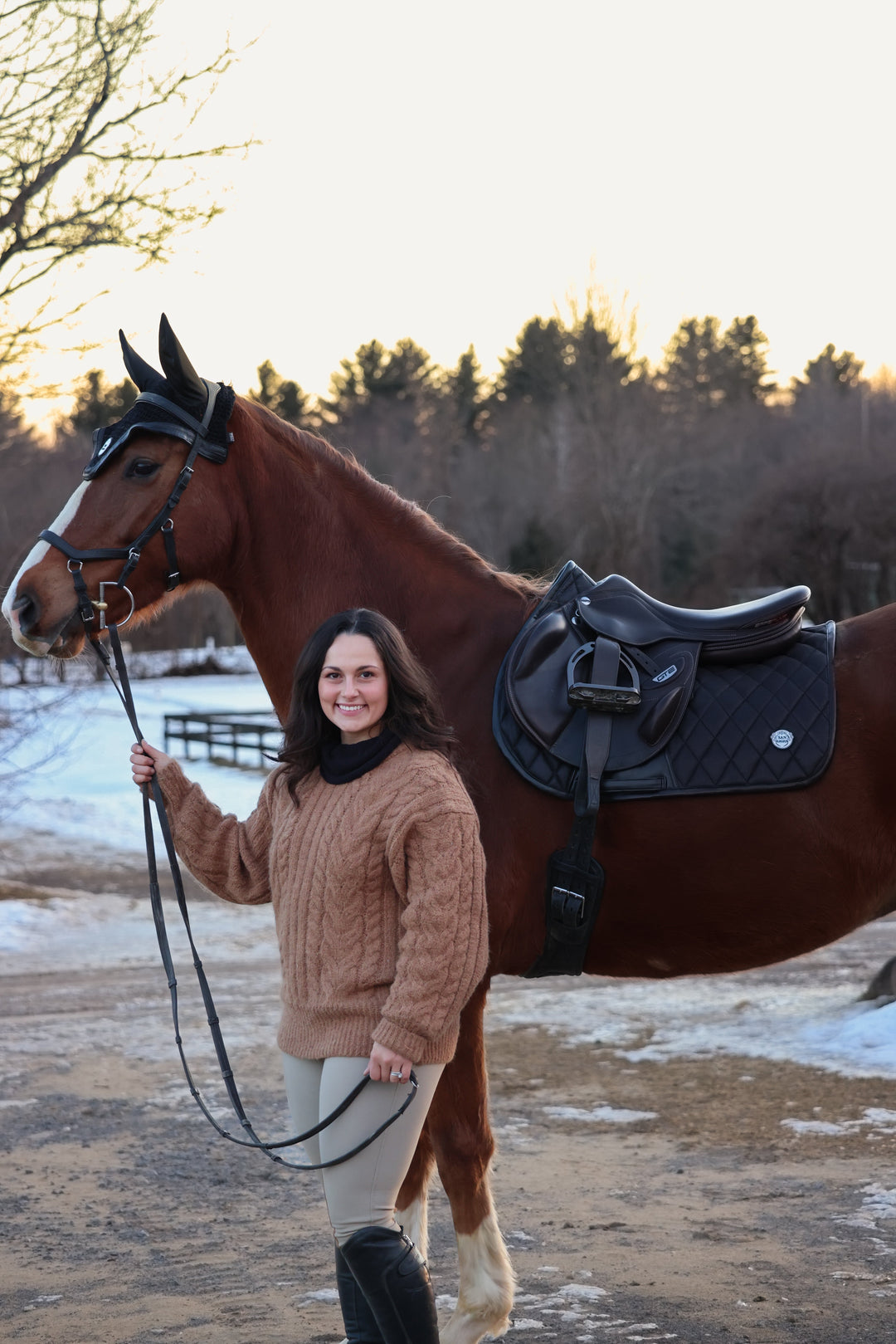 Jump Saddle Pad | Black Ice