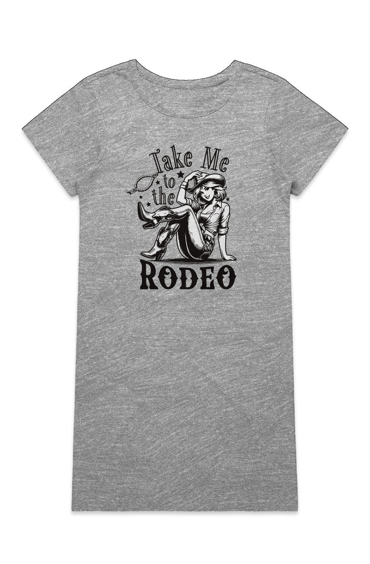 Take Me To The Rodeo T-shirt Dress