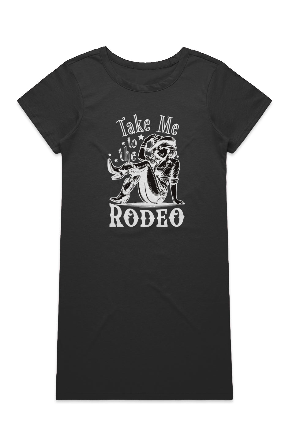 Take Me To The Rodeo T-shirt Dress