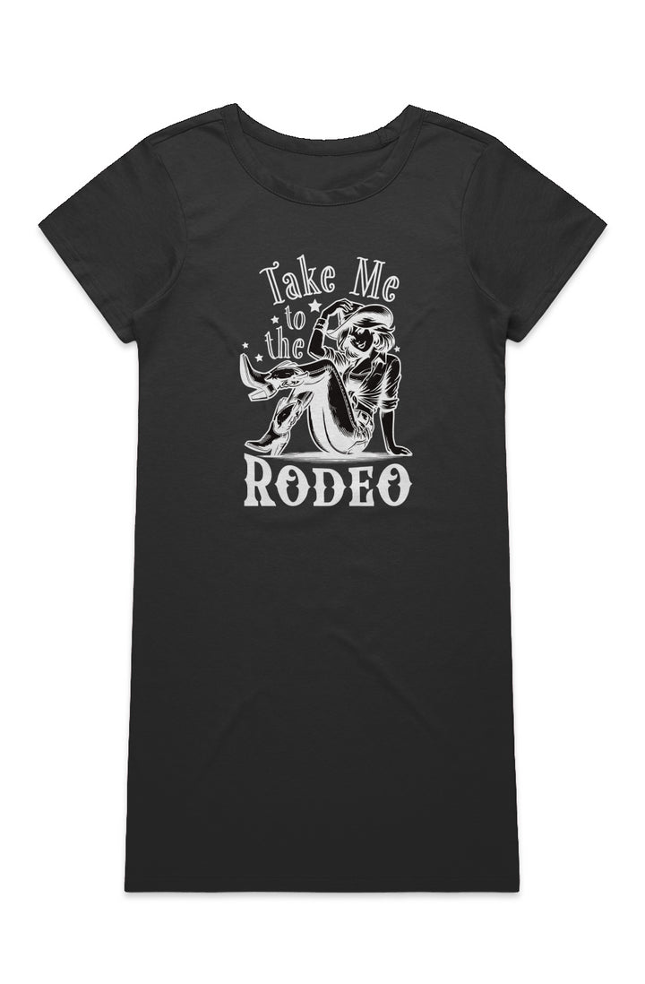 Take Me To The Rodeo T-shirt Dress