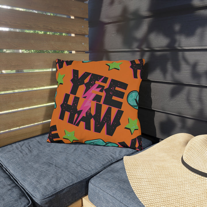 Yee Haw Outdoor Pillow