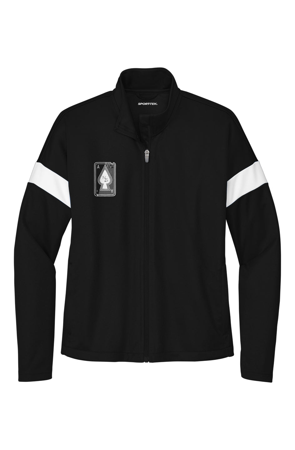 Spaded Aces Womens Sport Full Zip Jacket