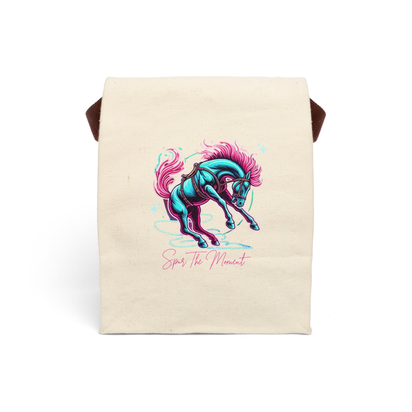 Spur The Moment Canvas Lunch Bag