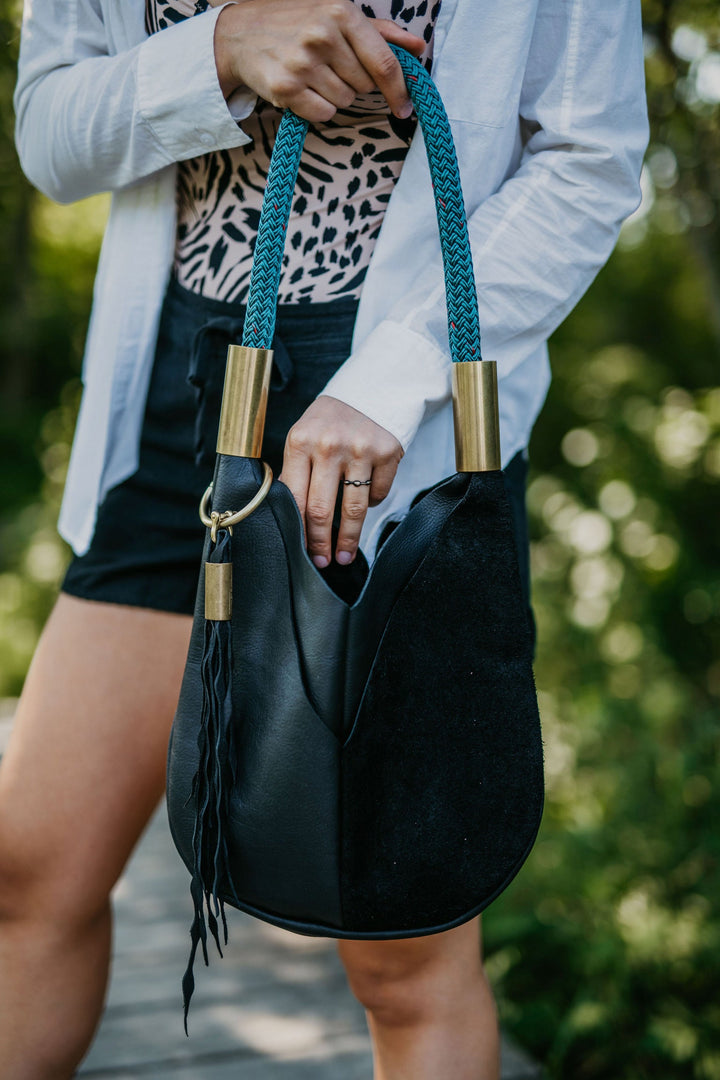 Original Wildwood Bag -Small in Black Leather