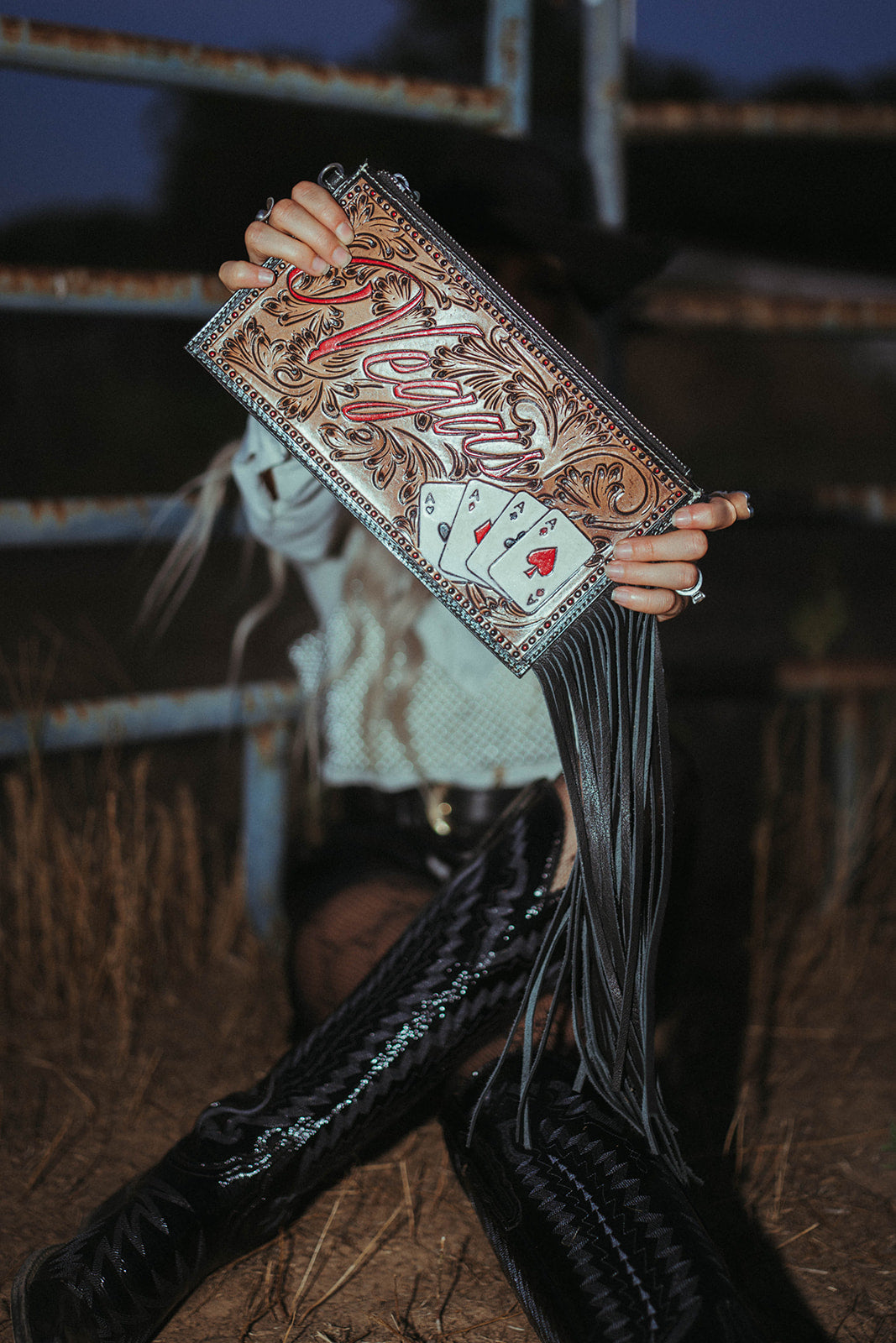 The Vegas Clutch Wristlet