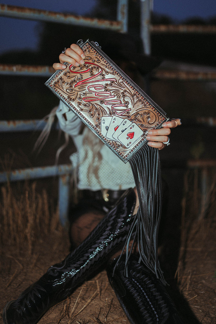 The Vegas Clutch Wristlet