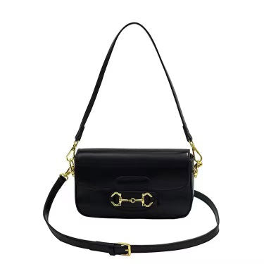 Classic Snaffle Bit Vegan Leather Handbag