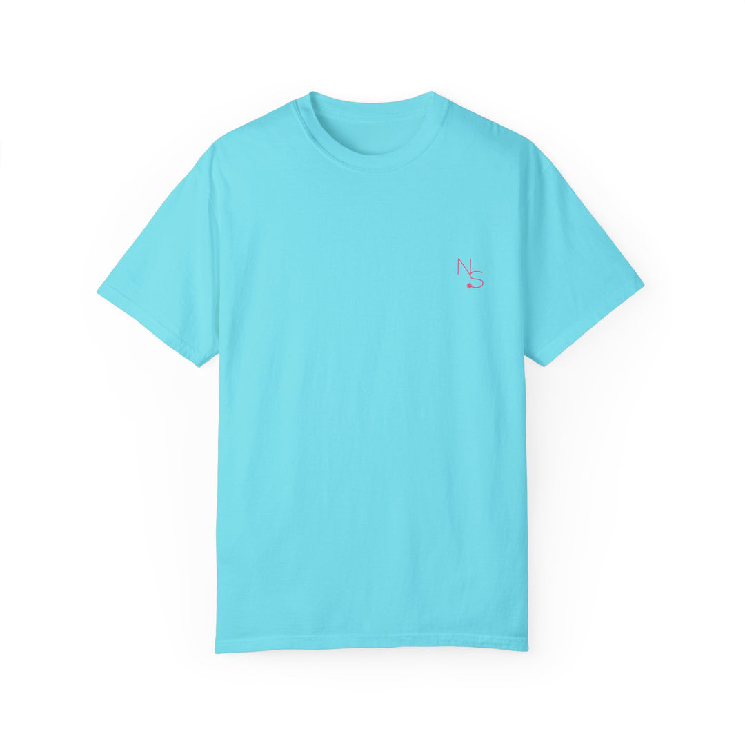 Neon Spur Logo Garment-Dyed T-shirt
