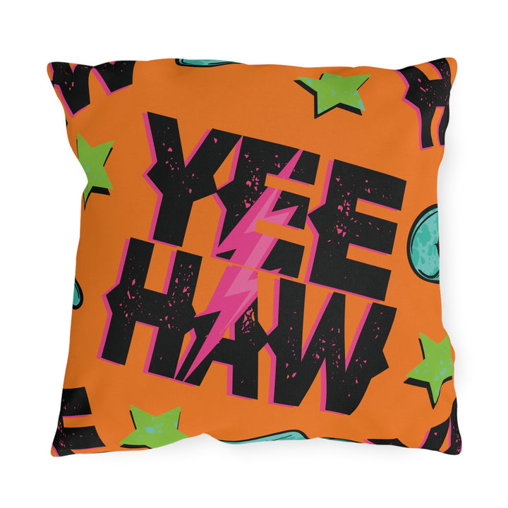 Yee Haw Outdoor Pillow