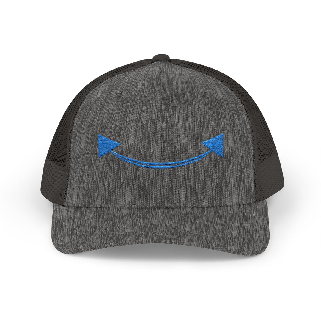 Smile Pocket Embroidered Trucker Hat