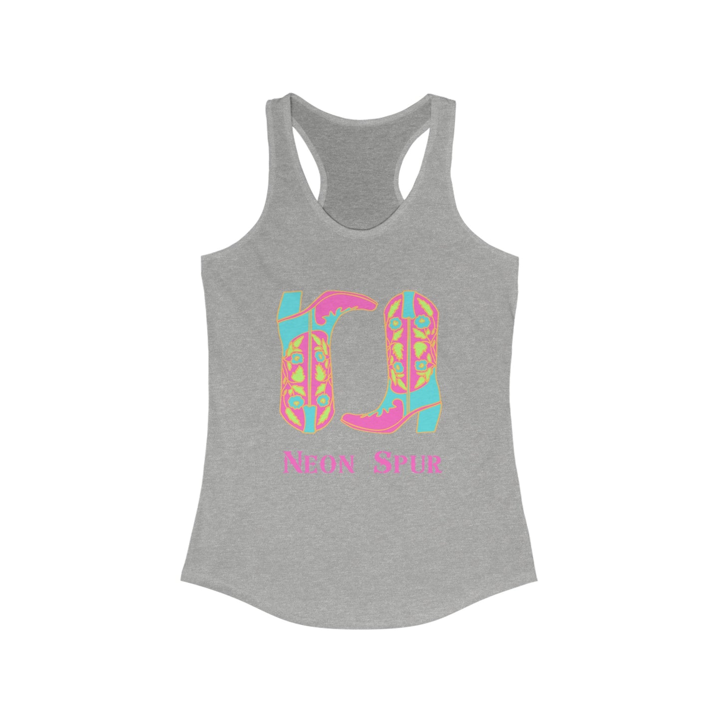 Neon Boots Racerback Tank