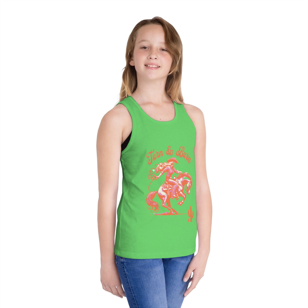 Girls Turn & Burn Tank Top