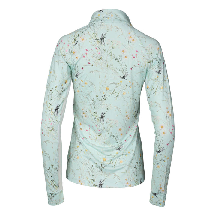 Dapplebay Dragonfly Meadow 1/4 Zip Long Sleeve Riding Top