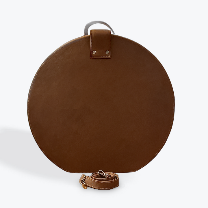 HANDMADE LEATHER HAT TRAVEL CASE AND STORAGE BOX The Hip Hat