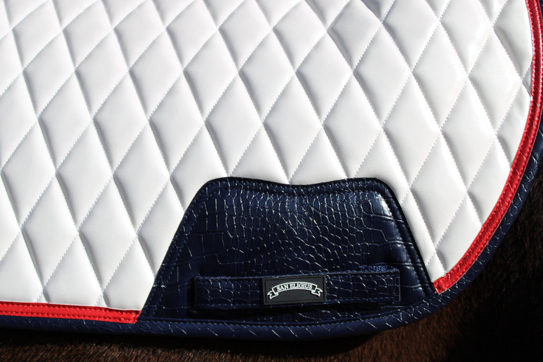 Saddle Pad | White San Eligius