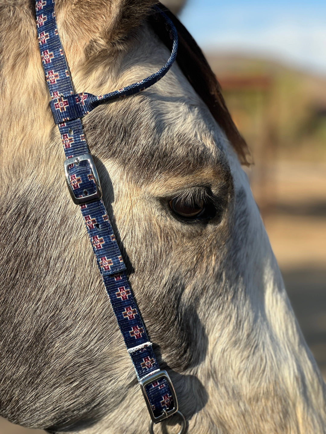 Round Up Nylon One Ear Headstall