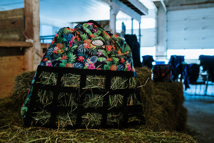 Trailer Hay Bag -Aloha Print