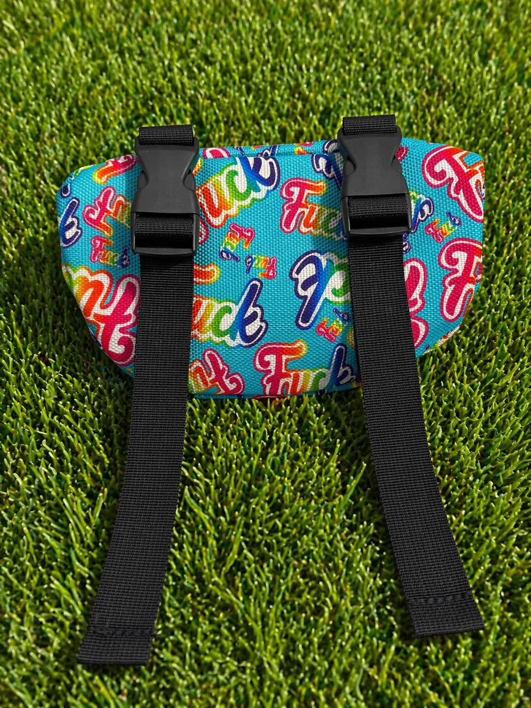 Fook Saddle Pouch Bag Neon Spur