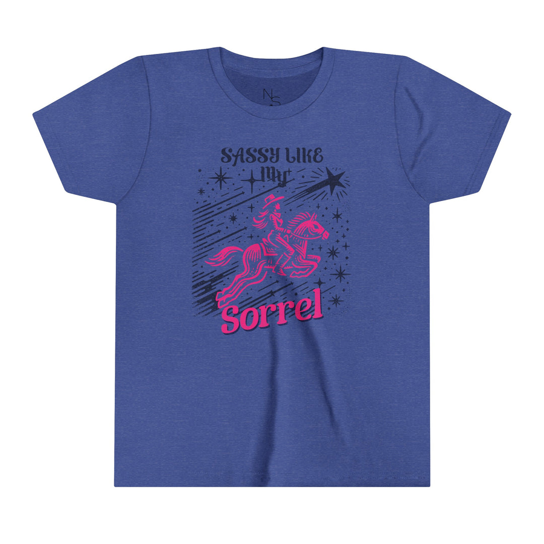 Sassy Like My Sorrel Youth Short Sleeve Tee