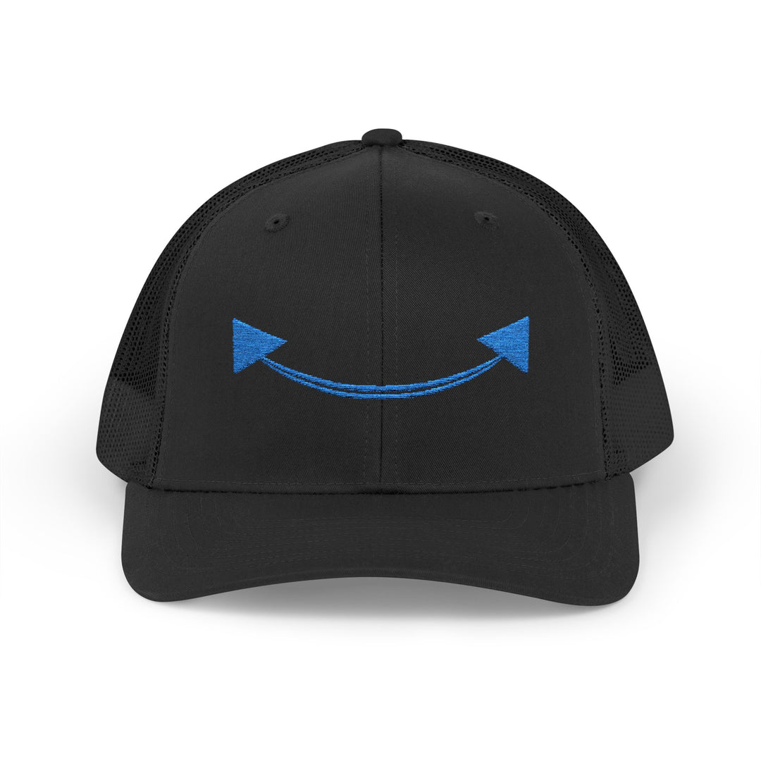 Smile Pocket Embroidered Trucker Hat