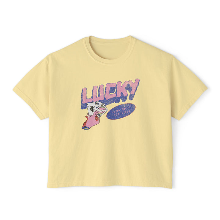 Lucky Cards Boxy Tee