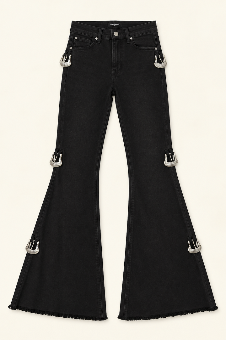 Silver Reign Flare Jeans
