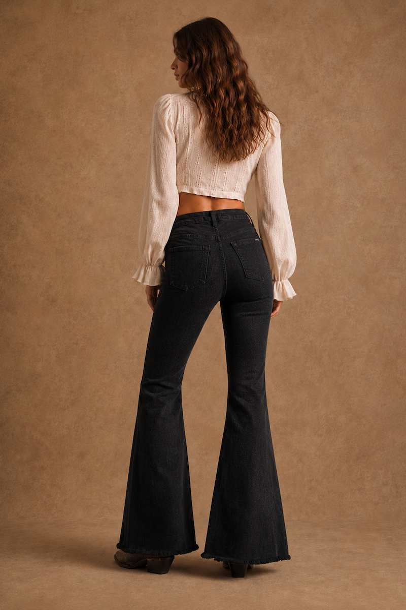 Starlit Glam Bell Bottom Jeans GJG DENIM