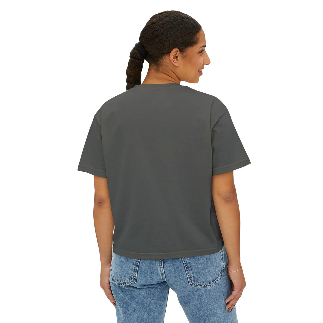Rodeo Mom Era Women's Boxy Tee Neon Spur