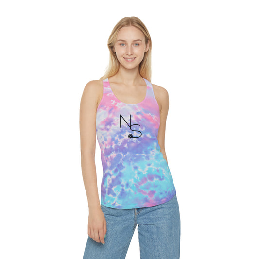 Tie Dye NS Logo Racerback Tank Top