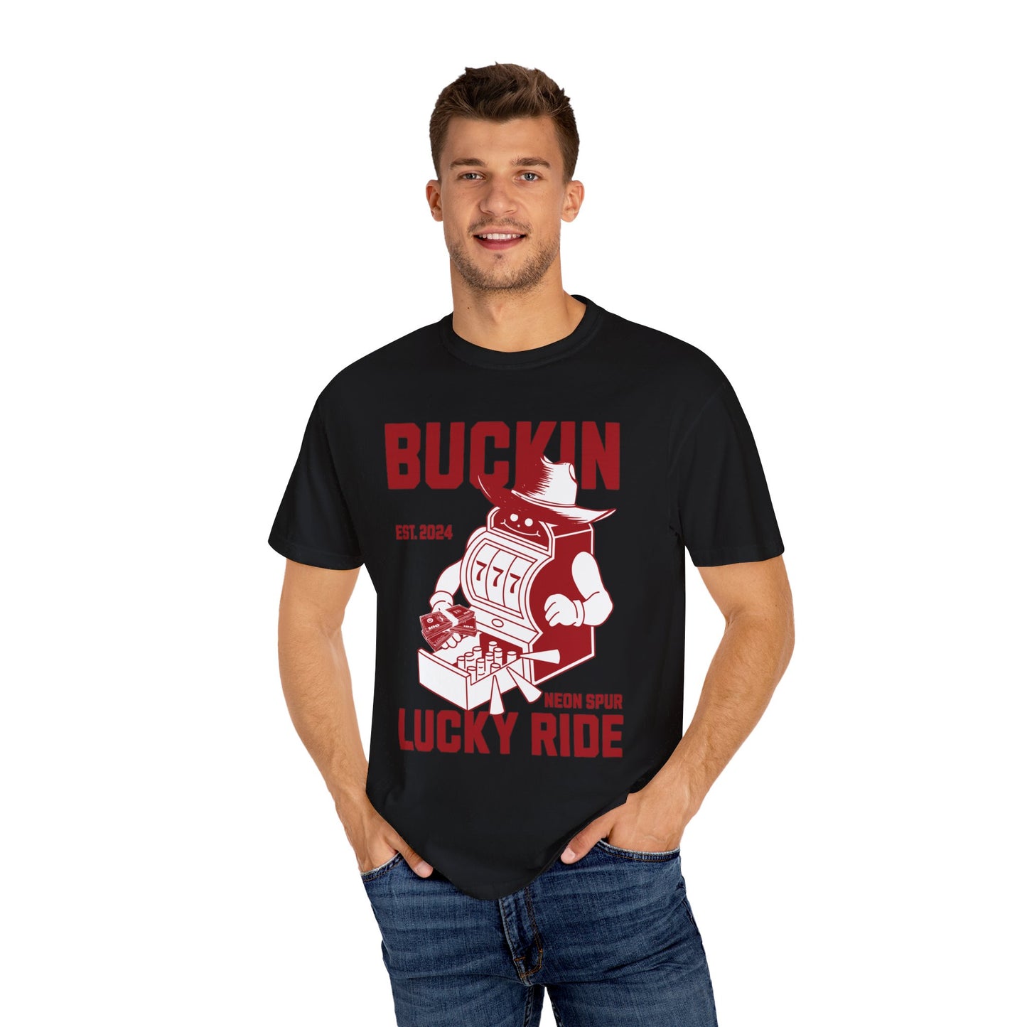 Buckin Lucky Ride T-shirt