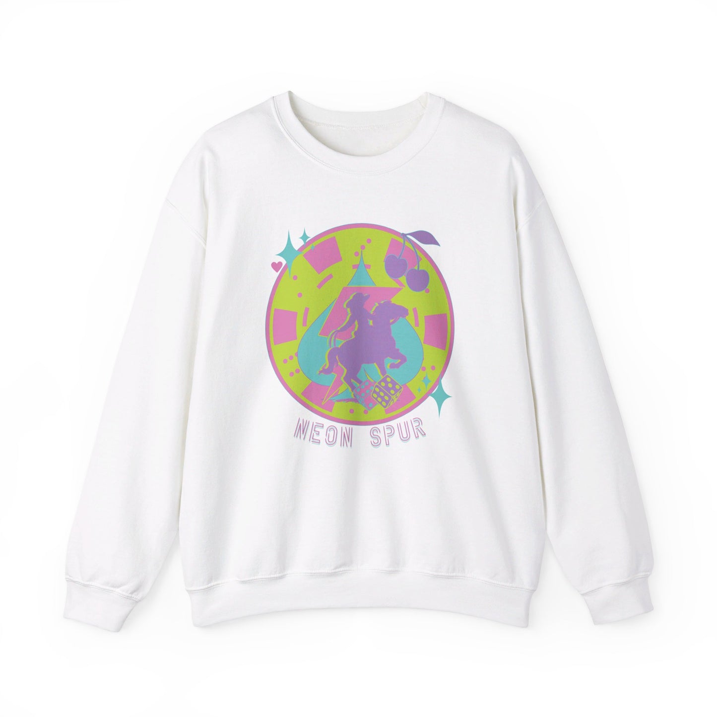 Neon Cowgirl Crewneck Sweatshirt