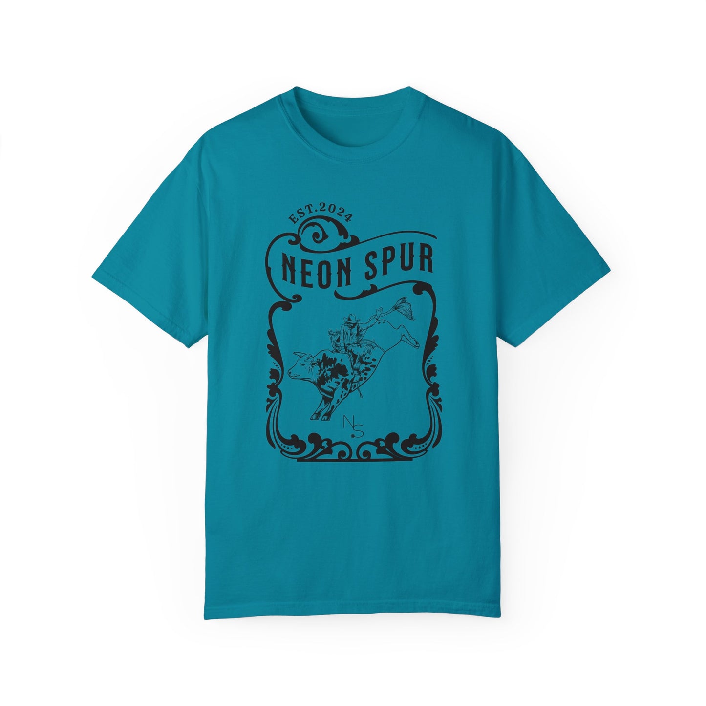 Western Bull Neon Spur T-shirt