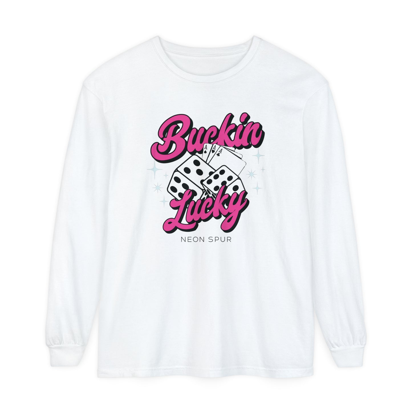 Pink Buckin' Lucky Long Sleeve