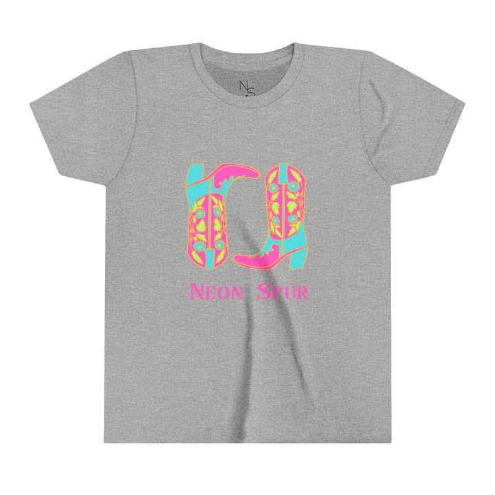 Neon Boots Girls Short Sleeve Tee
