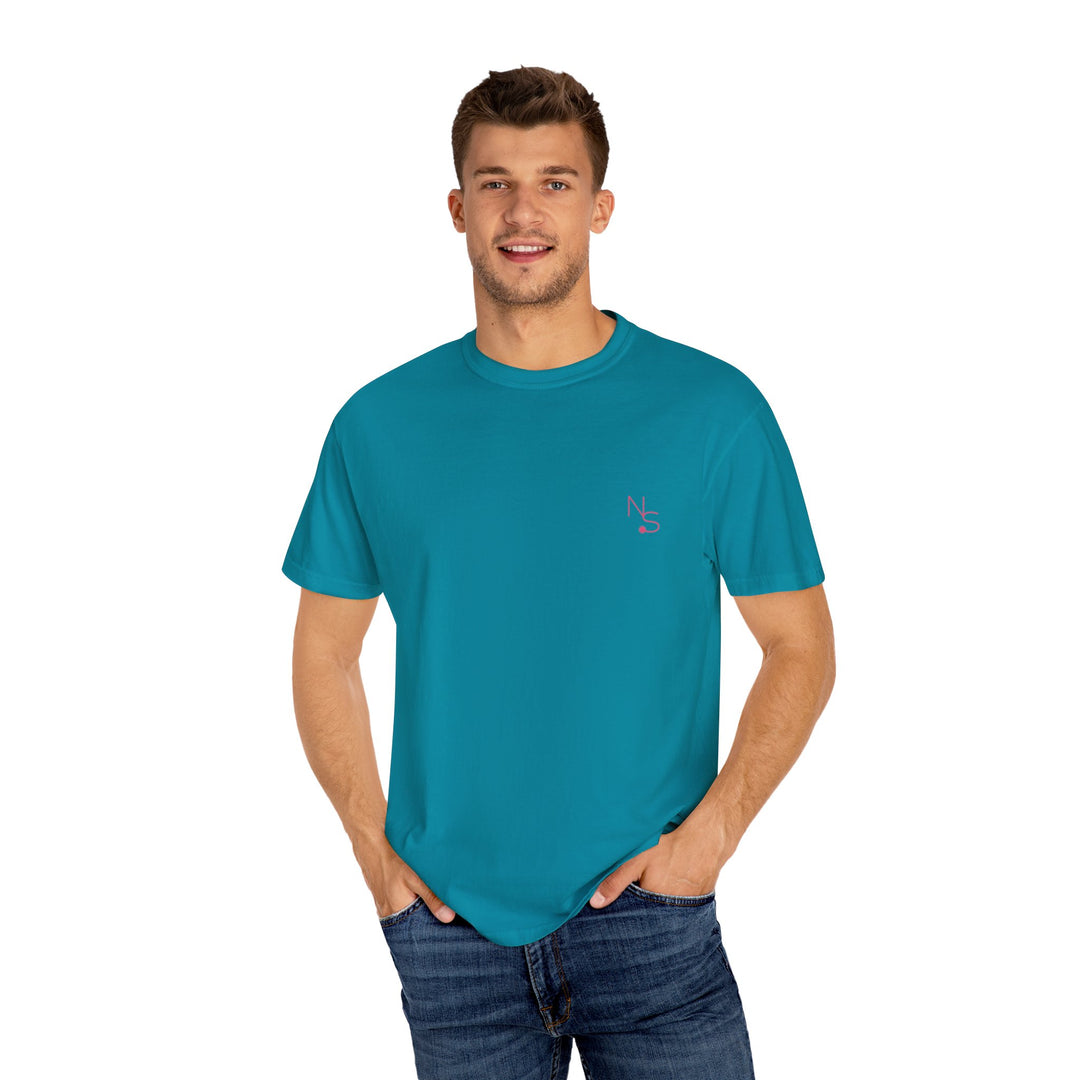 Neon Spur Logo Garment-Dyed T-shirt