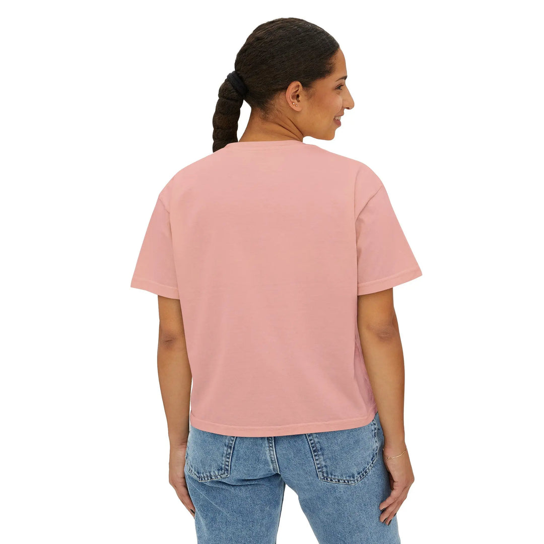Rodeo Mom Era Women's Boxy Tee Neon Spur
