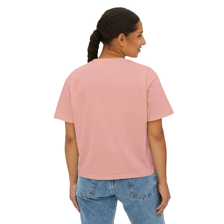 Rodeo Mom Era Women's Boxy Tee Neon Spur