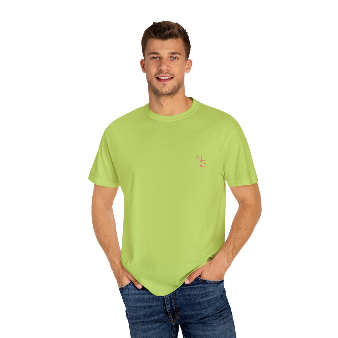 Neon Spur Logo Garment-Dyed T-shirt