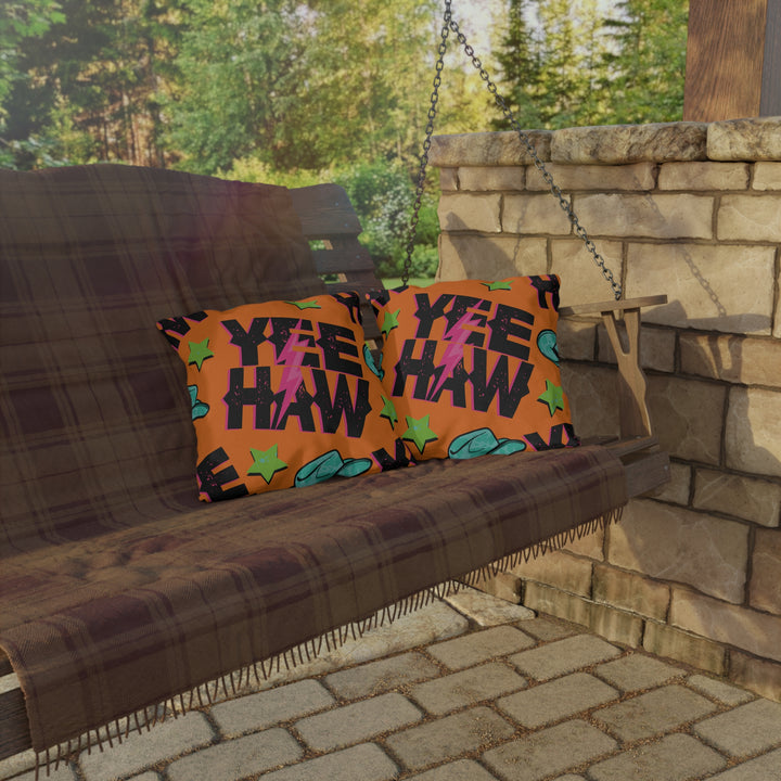 Yee Haw Outdoor Pillow