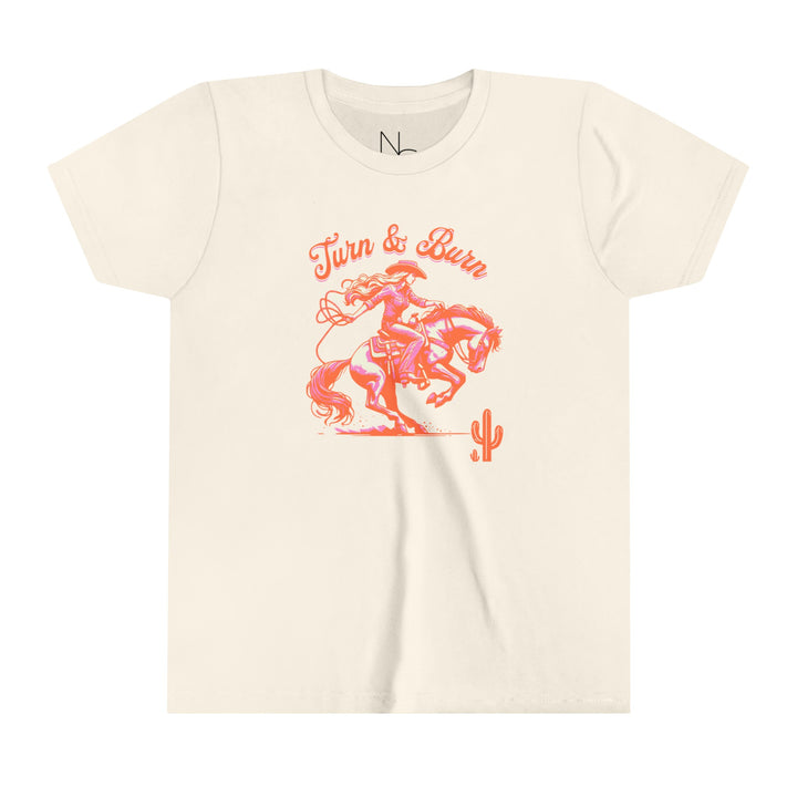 Girls Turn & Burn Short Sleeve Tee