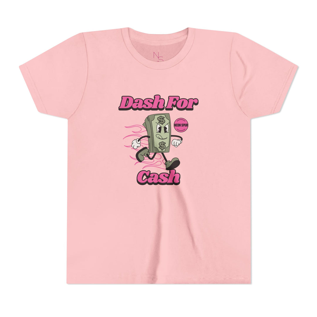 Dash For Cash Girls Short Sleeve Tshirt