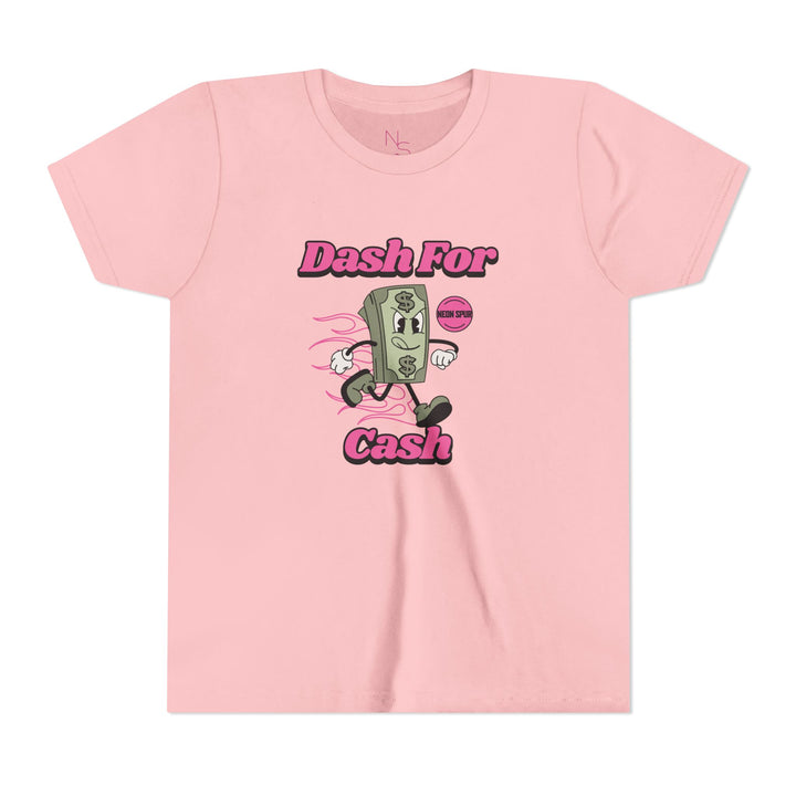 Dash For Cash Girls Short Sleeve Tshirt