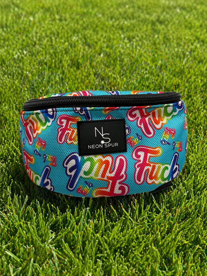 Fook Saddle Pouch Bag Neon Spur