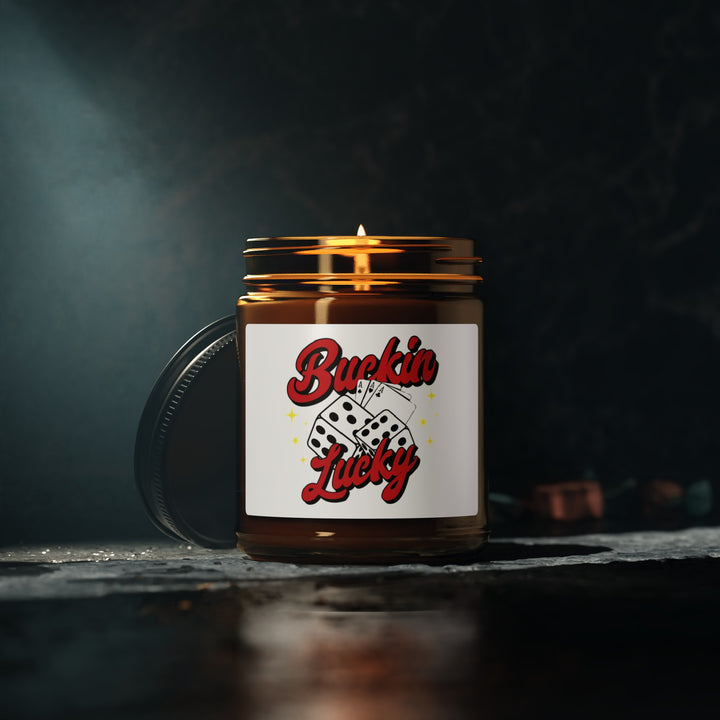 Buckin Lucky Scented Soy Candle