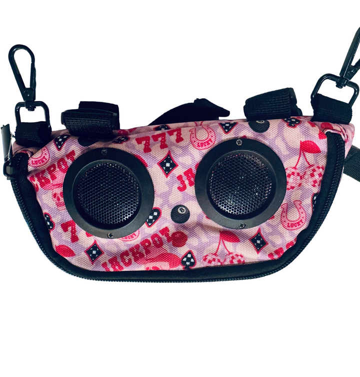 Jackpot Beat Bag Saddle Pouch -with Bluetooth Speakers