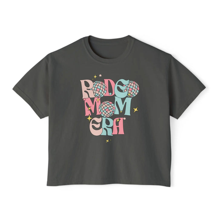 Rodeo Mom Era Women's Boxy Tee Neon Spur